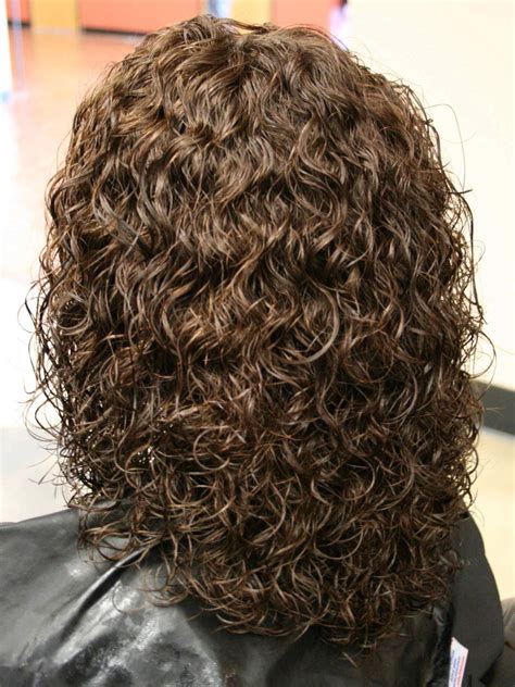 medium length permed hairstyles.